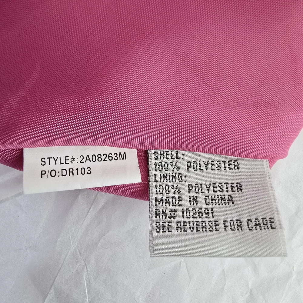 Donna Ricco 2pc Skirt Set Size 6 Pink Animal Pebble Print Short Sleeve Ruffle